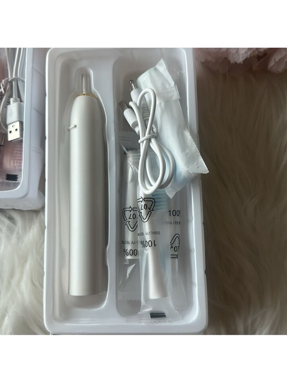 2 Pack Sonic Electric Toothbrush, 6 Modes 42000vpm with 2-Minute Built-in Timer - Picture 5 of 10